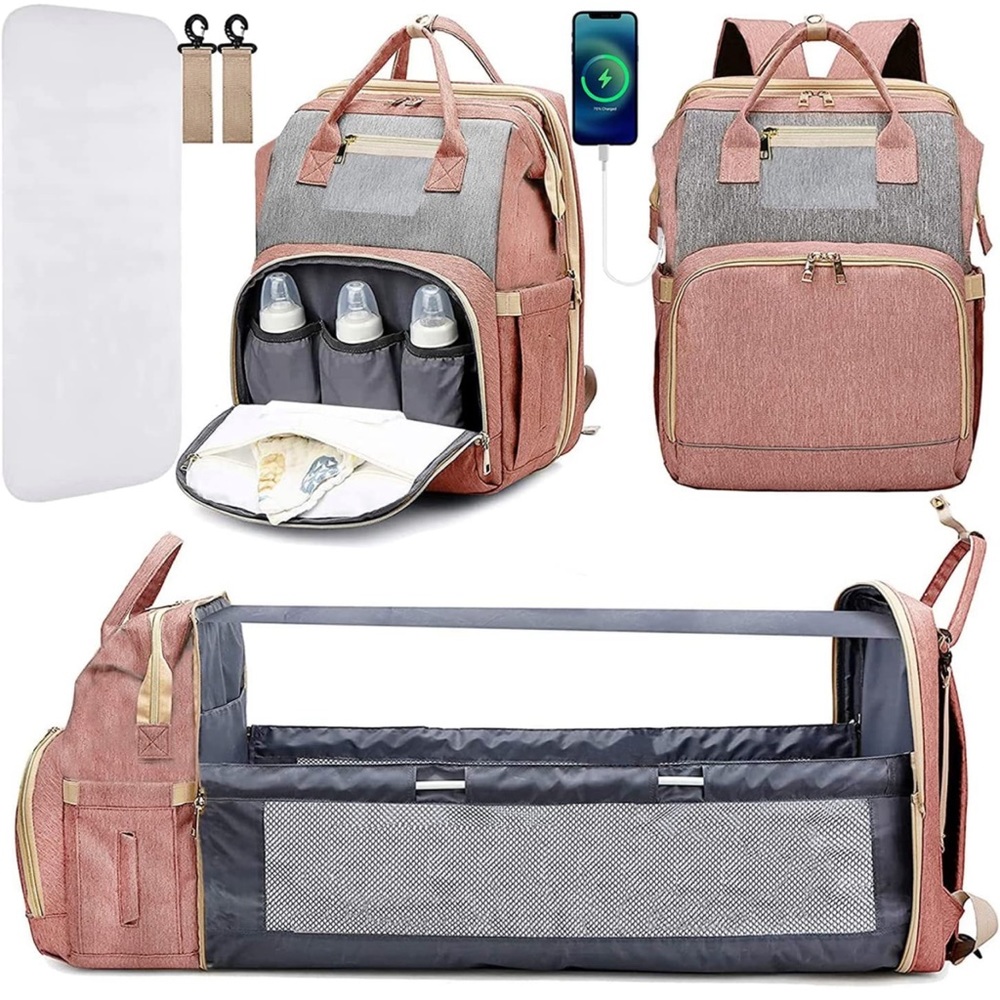 KABAQOO Diaper Bag Backpack